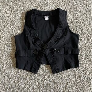 Dots Black Gothic Vest